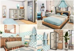 Sims 4 House Mod: Blue Beach Life No CC (Image #3)