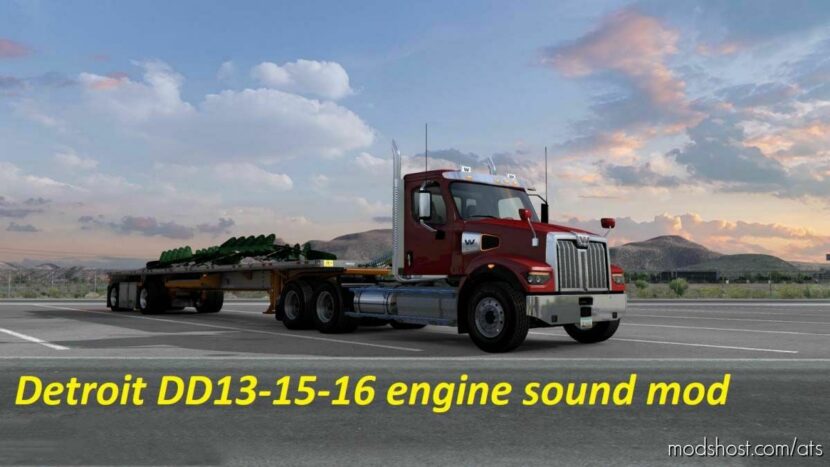 DD13-15-16 Sound + Engine Pack [1.47] for American Truck Simulator