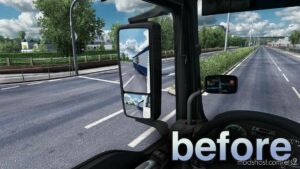 ETS2 Mod: True Mirror FOV for 1.46 (Image #2)