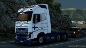 Skin Volvo FH 2012 Finland By Rodonitcho Mods [1.40-1.47] for Euro Truck Simulator 2