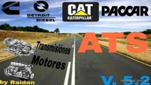 Engines And Transmissions Pack V5.2 [1.46] for American Truck Simulator
