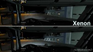 ETS2 Headlights Part Mod: Headlight Led/Xenon 1.47 (Image #3)