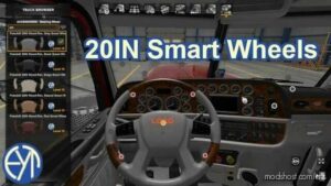 ATS Wheels Part Mod: Smart 20IN Steering Wheels 1.47 (Featured)
