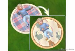 Infant Rug Override for Sims 4