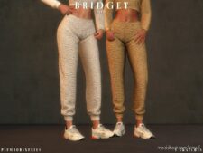 Sims 4 Everyday Clothes Mod: BRIDGET Set (Top+pants) (Image #2)