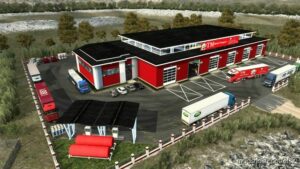 BIG GARAGE SKIN COMPANY TM Global Transport by maury79 [1.46] for Euro Truck Simulator 2