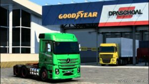 ETS2 Mercedes-Benz Truck Mod: Actros 2651 1.46 (Featured)