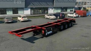 Mammut Container Carrier Semi Trailer V3.0 [1.46/1.47] for Euro Truck Simulator 2