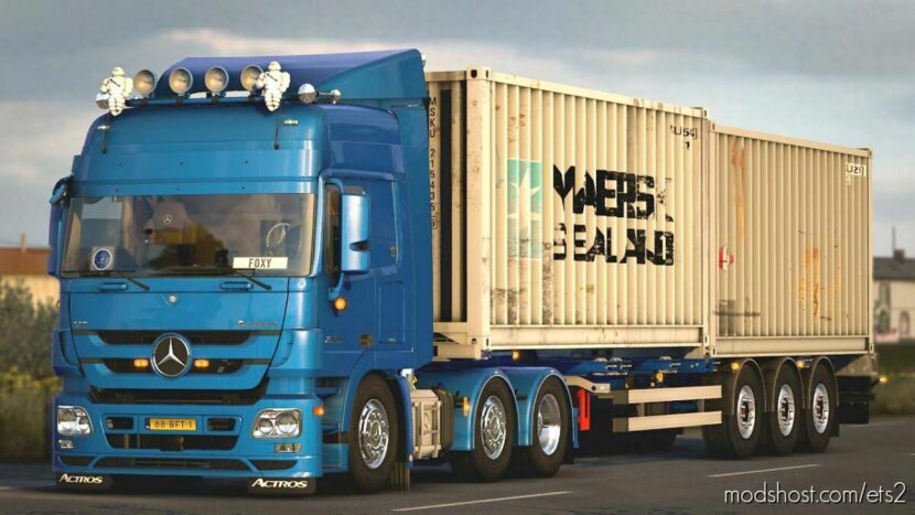 Mercedes-Benz Actros MP2 by Dotec [1.47] for Euro Truck Simulator 2