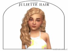 Juliette Hair (Children) for Sims 4