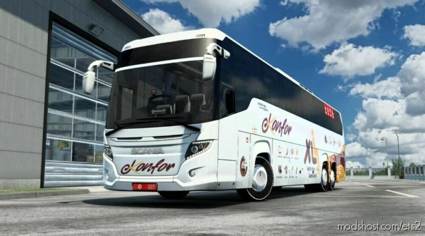 Scania Touring HD Konfor Seyahat Skin [1.46/1.47] for Euro Truck Simulator 2