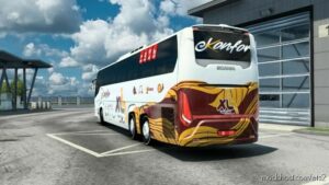 ETS2 Scania Mod: Touring HD Konfor Seyahat Skin 1.46/1.47 (Image #2)