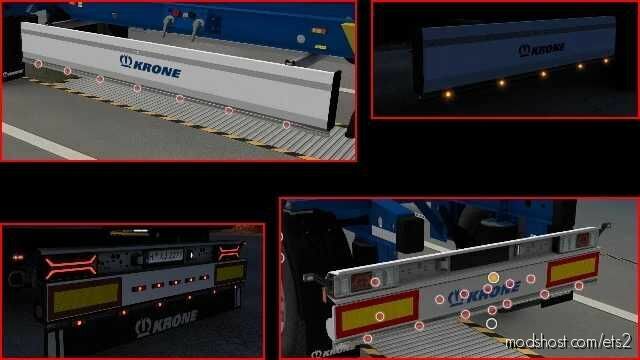 Tuning Parts For Krone Profi BOX Carrier for Euro Truck Simulator 2