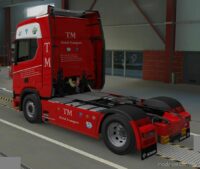 ETS2 Mod: skin SCANIA R TM global transport by maury79 1.46 (Image #3)