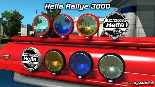 Hella Rallye 3000 [1.47] for Euro Truck Simulator 2