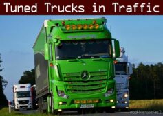 Tuned Truck Traffic Pack by Trafficmaniac V7.1.1 for Euro Truck Simulator 2