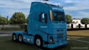 Skin Volvo FH 2012 Postnord [1.40-1.47] for Euro Truck Simulator 2