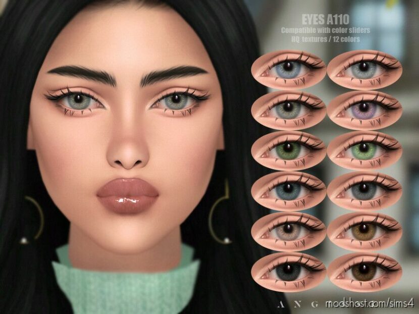 EYES A110 for Sims 4