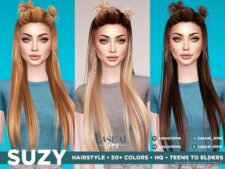 Suzy Hairstyle for Sims 4