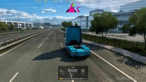 GPS ON TOP Of The Screen ETS2 [1.40-1.47] for Euro Truck Simulator 2