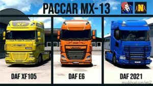 DAF Paccar MX-13 Sound V2.5.1 [1.46/1.47] for Euro Truck Simulator 2