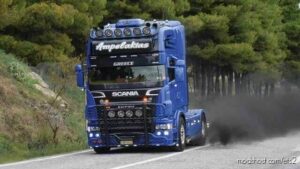Scania V8 164L Exhaust Sound (Ampelakias Edition) for Euro Truck Simulator 2