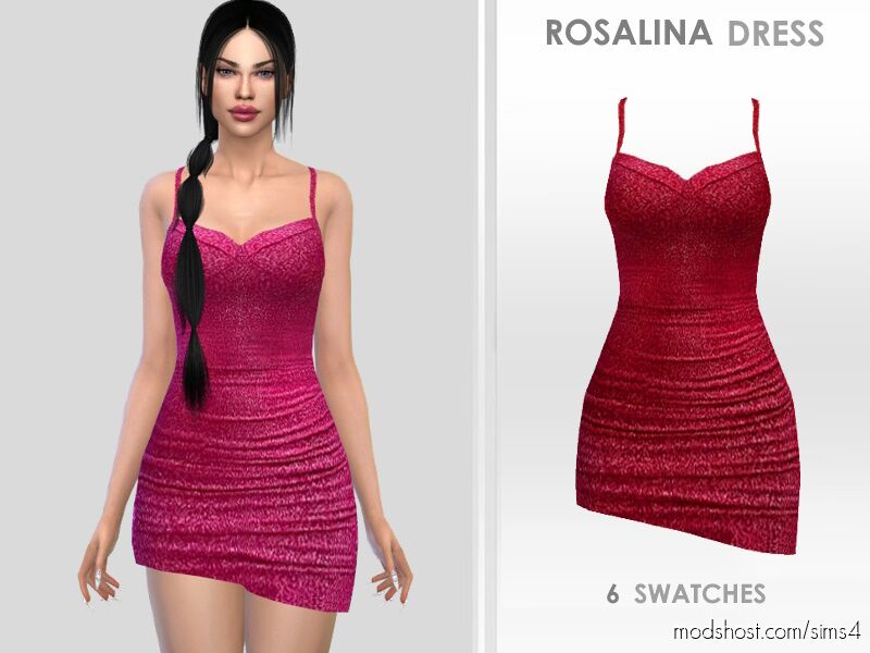Rosalina Dress for Sims 4