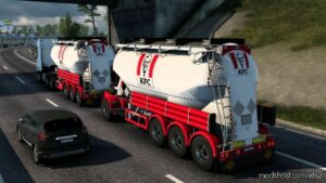 ETS2 Feldbinder Mod: Skin Feldbinder EUT KFC 2018 By Rodonitcho Mods 1.46/1.47 (Image #2)