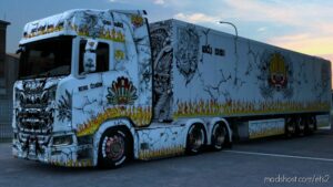 ETS2 Scania Mod: SRI Lanka Yaka Skin 2.0 (Image #3)