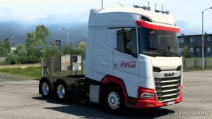 Skin DAF 2021 Coca-Cola By Rodonitcho Mods [1.43-1.47] for Euro Truck Simulator 2