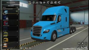 ETS2 Freightliner Truck Mod: Cascadia 2019 V1.2.1 (Image #2)