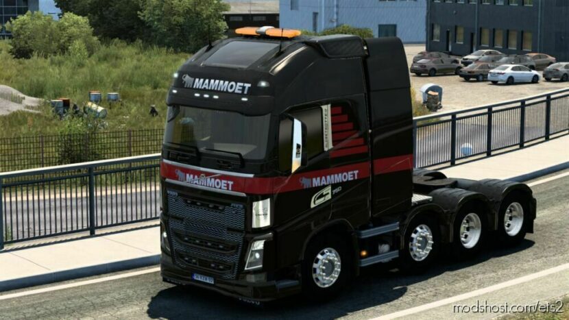 Skin Volvo FH 2012 Mammoet By Rodonitcho Mods [1.40-1.47] for Euro Truck Simulator 2