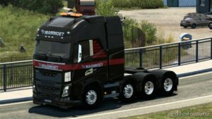 ETS2 Volvo Mod: Skin Volvo FH 2012 Mammoet By Rodonitcho Mods 1.40-1.47 (Image #2)