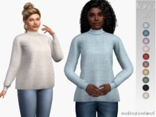 Kaisa Sweater for Sims 4