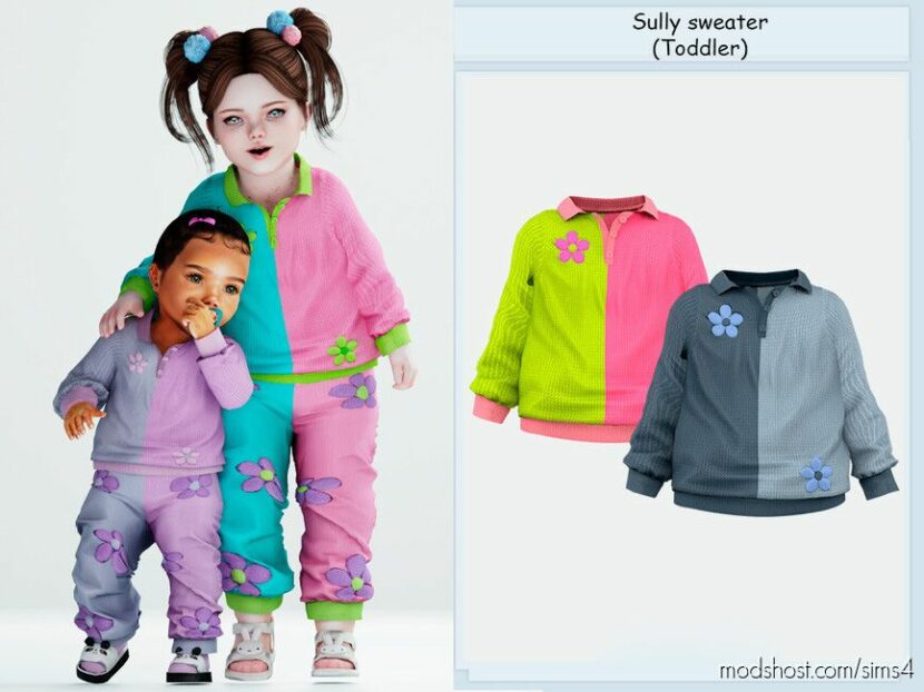 Sully Set For Toddler for Sims 4