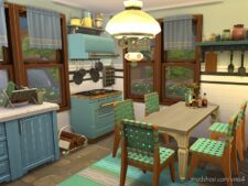 Sims 4 Mod: Tiny Farmhouse No CC (Image #6)