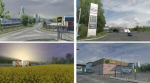 ETS2 Mod: Real Companies, GAS Stations & Billboards 1.47 Beta (Image #2)