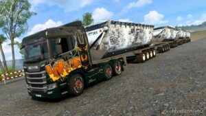 ETS2 Mod: Long Vessel Trailer 1.35-1.47 (Image #3)