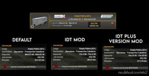 ETS2 Mod: Increased Delivery Time Plus Version 1.47 (Image #2)