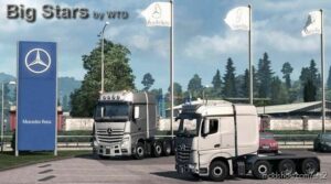 BIG Stars – Actros Arocs SLT V1.7.2 [1.47] for Euro Truck Simulator 2