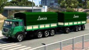 ETS2 Truck Mod: Lancia Esagamma E Series + Trailer V2.1 1.46/1.47 (Image #2)