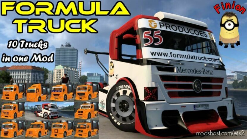 Formula Truck [1.47] for Euro Truck Simulator 2