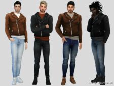 Rohmer Jacket for Sims 4