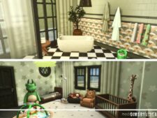 Sims 4 House Mod: Eucalyptus Lane Mansion No CC (Image #2)