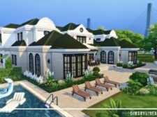 Sims 4 House Mod: Eucalyptus Lane Mansion No CC (Image #4)