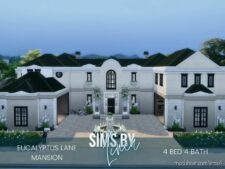 Eucalyptus Lane Mansion [No CC] for Sims 4