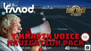 T.knapik Voice Navigation Pack V3.3 for Euro Truck Simulator 2