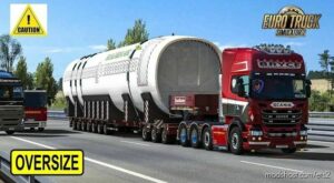 Airbus A319 Fuselage [1.47] for Euro Truck Simulator 2