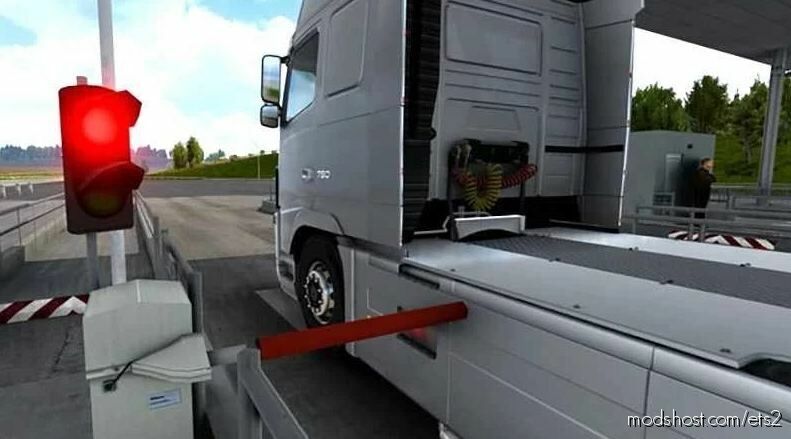 Travel Through Toll Points Without Restrictions [1.47] for Euro Truck Simulator 2