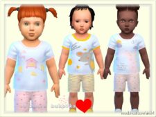 Infant Summer Set for Sims 4